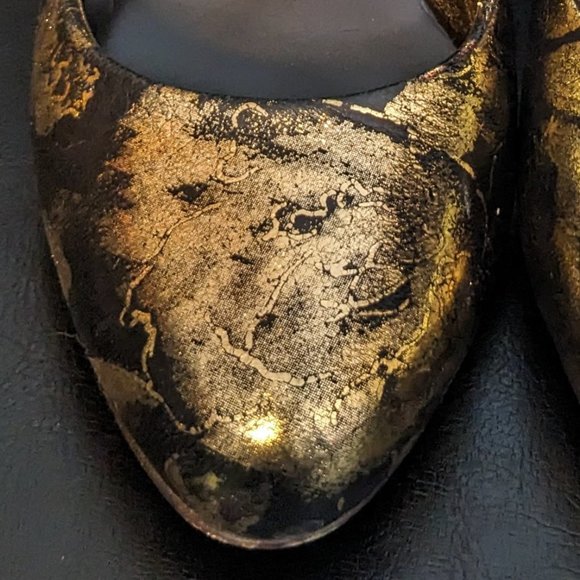 MARBLE Gold Giuseppe Zanotti Heel Shoe - Picture 3 of 4